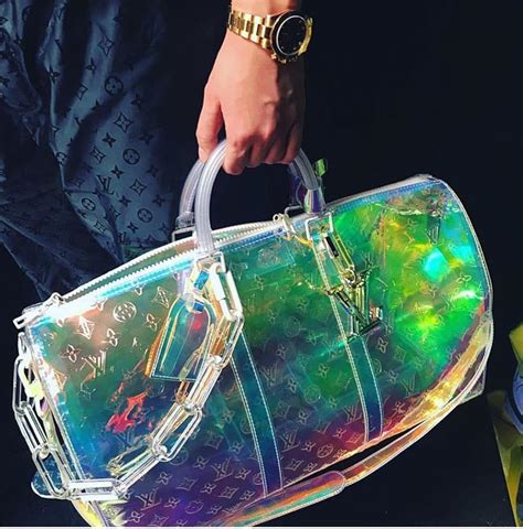 louis vuitton bag holographic